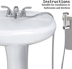 Ruční sprcha z ušlechtilé oceli Bidet