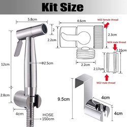 Ruční sprcha z ušlechtilé oceli Bidet
