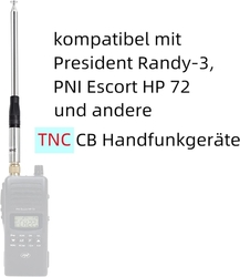 CB rádiová anténa, TNC konektor