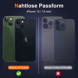 UniqueMe (3 kusy) Ochrana fotoaparátu pro iPhone 13/iPhone 13 mini - zelené - kopie