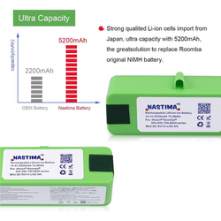 Akumulátor Nastima 14.4V, 5200 mAh Lithium - ion