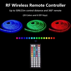 LED pásek 10m (2x5m) RGB, 300 LED (2x150), 5050 SMD IP65 - vodotěsné