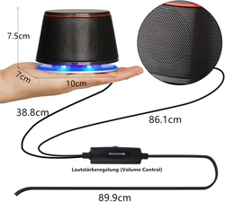 Aktivní dvoupásmové reproduktory  s výstupním výkonem 2 x 5 Watů