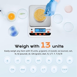 Bonvoisin - Laboratorní přesná váha 5000 g x 0,01 g 