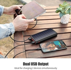 POWER Banka se solárním článkem s kapacitou 26800 mAh, model HX-160Y9