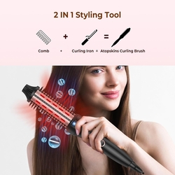 Thermal Brush, kulma 3 v 1, termo kartáč 38 mm, regulace teploty 120-200 °C 