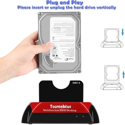 Dokovací stanice pro HDD-SATA pevné disky s USB 2.0