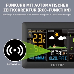  Meteorologická stanice BALDR s venkovním senzorem