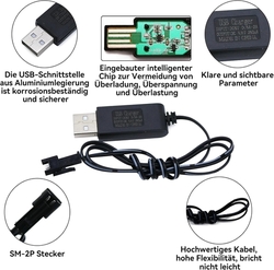 Akumulátor NI-MH - AA 2400mAh, 4,8V s dobíjecím kabelem