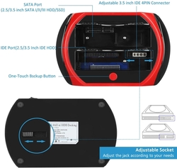 Dokovací stanice pro HDD-SATA pevné disky s USB 2.0