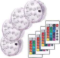 LED světlo pod vodní hladinu s RF dálkovým ovládáním