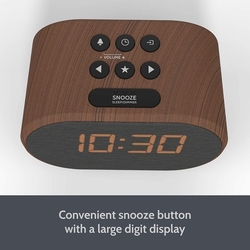 Digitální budík s rádiem / FM  a USB portem - i-box Lite
