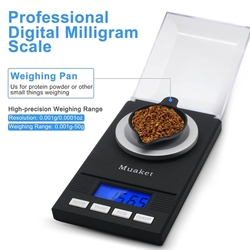 Muaket - váha s miligramovým dělením 50 g / 0,001 g