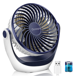 OCOOPA - USB ventilátor, malý, tichý a výkonný... dobílecí