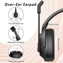 Náhlavní souprava Bluetooth EKSA H1 s mikrofonem