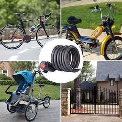 Jiahuade - Spiral Lock - spirálový cyklistický zámek s velmi vysokou bezpečnostní úrovní