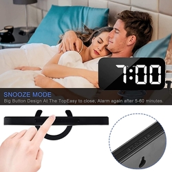 Digitální zrcadlový budík SZELAM
