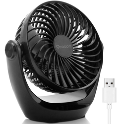 OCOOPA - USB ventilátor, malý, tichý a výkonný...