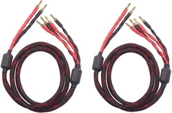 Reproduktorový kabel Bi-Wire VKheroKV & KK CABLE Mukjipa - k4B-2B, pletený