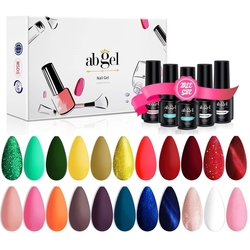 ab gel - Soak Off Gel Polish - 22 UV laků na nehty -  kód sady: EUCG088
