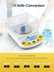 Laboratorní váha CGOLDENWALL - 3000 g / dílek 0,01 g