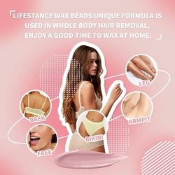 Depilační sada - Lifestance Waxing Set Professional - 36 komponentů