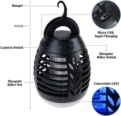 LED Mosquito - lampa a hubič hmyzu - kopie