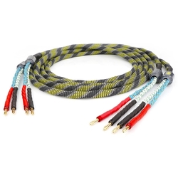 High-End reproduktorový kabel - bezkyslíkatá měď, 2x 6,3 mm² / 2,5 m