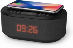 Digitální budík s rádiem  - i-box Dawn - černý