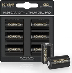 POWEROWL CR2 baterie 3V Lithium 6 kusů
