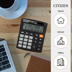 Stolní kalkulačka Citizen 12místná černá
