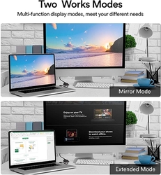 Adaptér DP na VGA, pozlacený převodník DisplayPort na VGA samec na samice 1080P (černý)