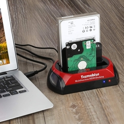 Dokovací stanice pro HDD-SATA pevné disky s USB 2.0