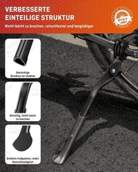 HENMI​​​​​​​ Pro+ Výškově nastavitelný, stabilní stojan pro elektrokola a kola 24–29 palců do hmotnosti 45 kg