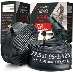 Duše Fincci 27,5 x 1,95 2,125 palce 48 mm s ventilkem Schrader