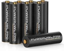 Dobíjecí baterie POWEROWL Pro 4 × AA 2800mAh 1,2V HR6 NiMH, 1200 cyklů