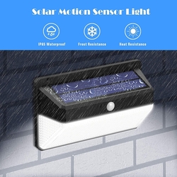 LED - Solární světlo pro venkovní použití s detektorem pohybu
