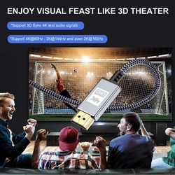 Kabel HDMI, pozlacený konektor, 4K Ultra HD, HIGH SPEED, 15m, kvalitní