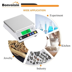 Bonvoisin Lab Scale počítací váha  do 7,5 kg s dílkem 0,1 g 
