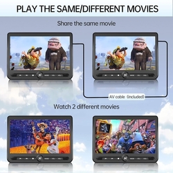 Arafuna 10,5" Dual Auto DVD přehrávač