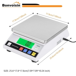 Bonvoisin Lab Scale počítací váha  do 7,5 kg s dílkem 0,1 g 
