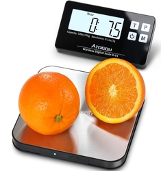 Digitální kuchyňská váha Aotogou 15kg/1g, magnetický dálkový displej