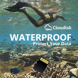 Micro SD karta Cloudisk s SD adaptérem (64 GB) - 1 kus