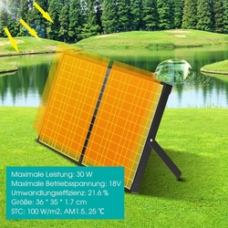 Biling - Solární jezírkové čerpadlo s filtrem - 1500 l/h, 30W, vhodné do 2000 litrů