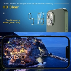 UniqueMe (3 kusy) Ochrana fotoaparátu pro iPhone 13/iPhone 13 mini - kopie