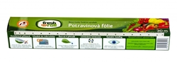 Potravinová fólie Fresh'n'Roll - krabička s trhací kovovou lištou - 30 cm/30 m