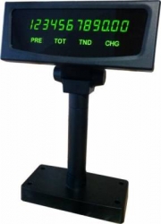LED externí display E1201L-PD pro pokladny SERD, řada 550