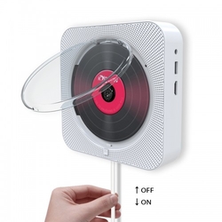 Nástěnný, Bluetooth, Flash, DVD/CD přehrávač s FM rádiem, AUX vstupem, HDMI a audio výstupem - KC-606 - VYBALENO 