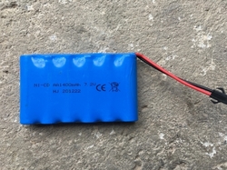 Akumulátorový pack Ni-Cd - AA 1400mA, 7,2V