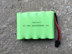 Akumulátorový pack NI-MH - AA 2400mA, 6V 